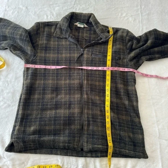 Vintage L.L. Bean Plaid Jacket SMALL - Picture 2 of 5